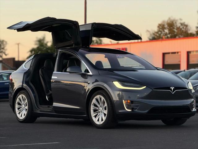 used 2016 Tesla Model X car, priced at $17,499