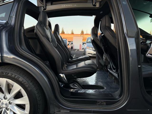 used 2016 Tesla Model X car, priced at $17,499