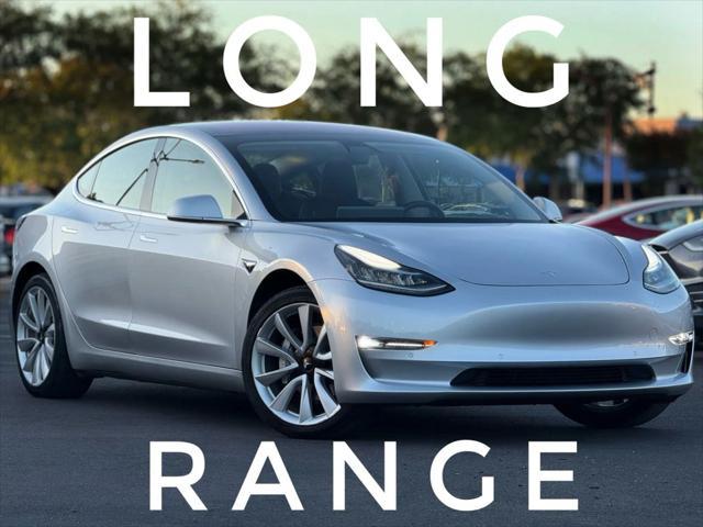 used 2018 Tesla Model 3 car, priced at $26,499