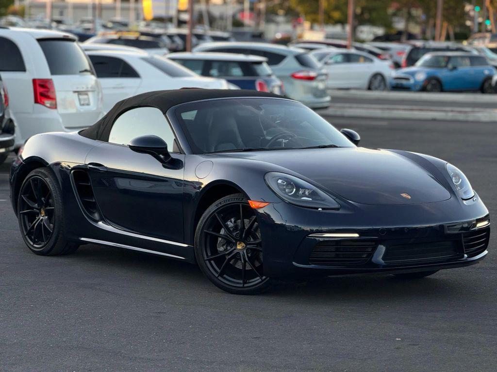 used 2018 Porsche 718 Boxster car, priced at $39,999