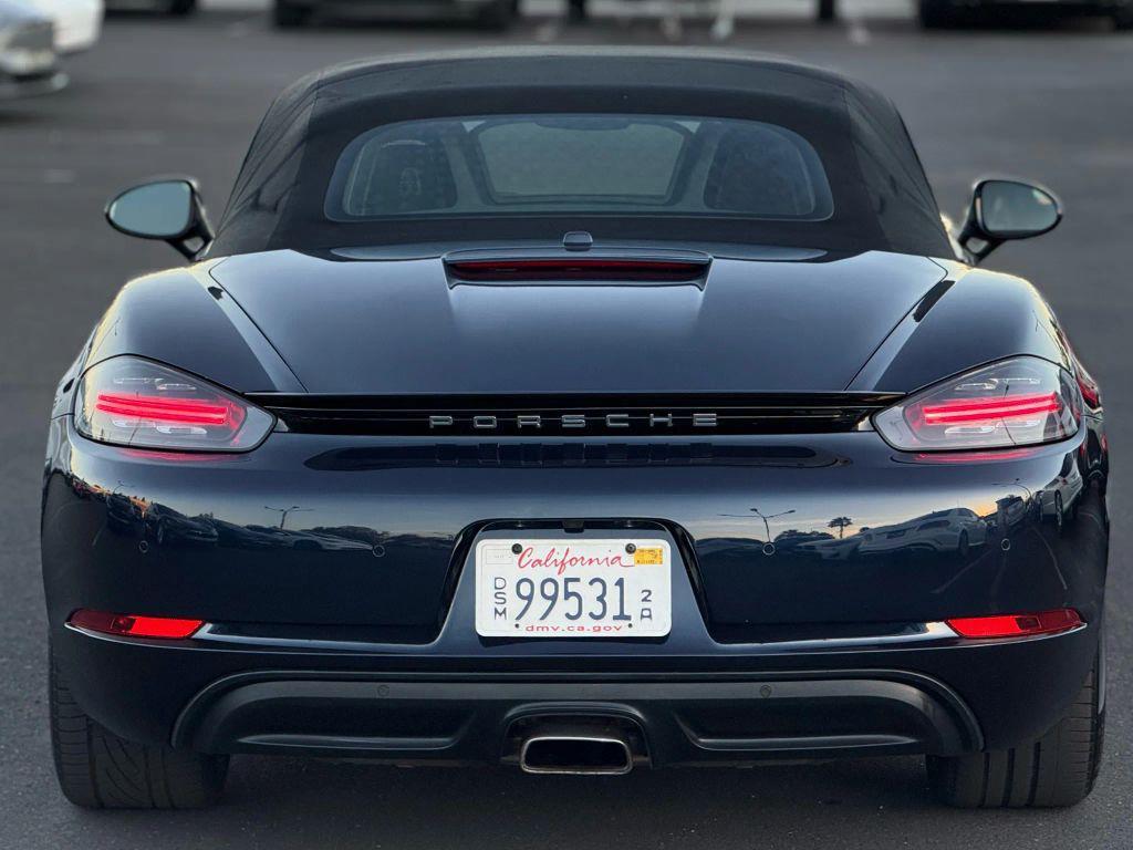 used 2018 Porsche 718 Boxster car, priced at $39,999