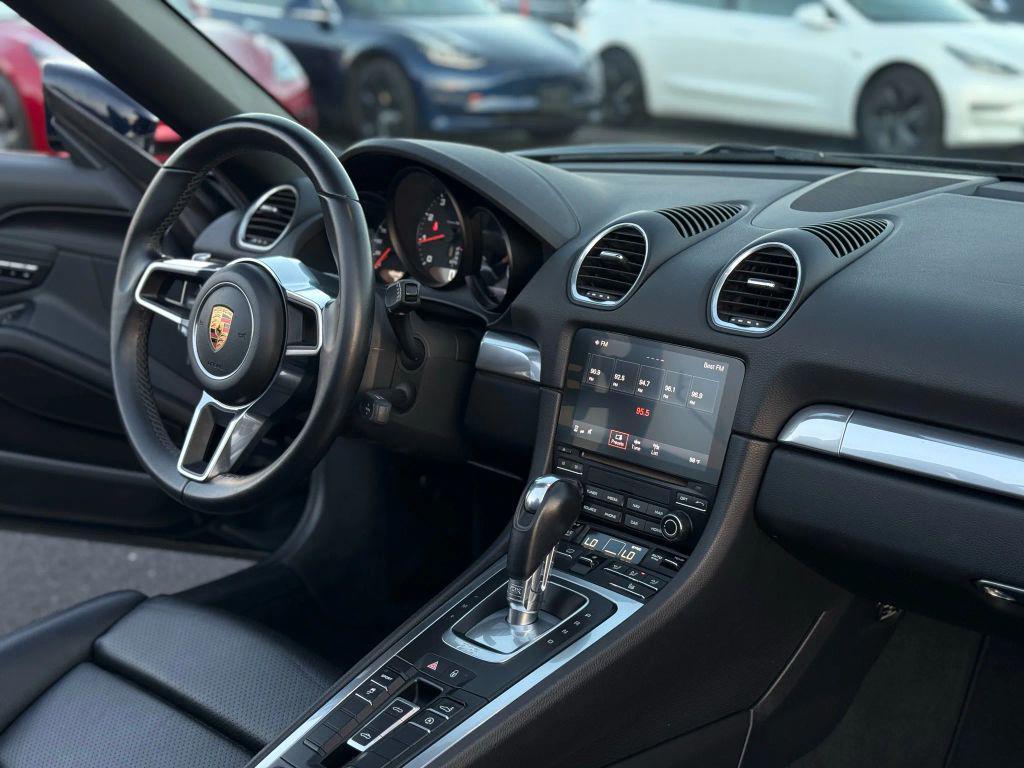 used 2018 Porsche 718 Boxster car, priced at $39,999