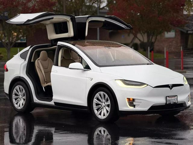 used 2016 Tesla Model X car, priced at $27,499