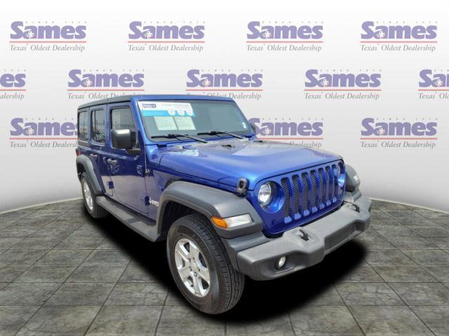 used 2019 Jeep Wrangler Unlimited car, priced at $28,777