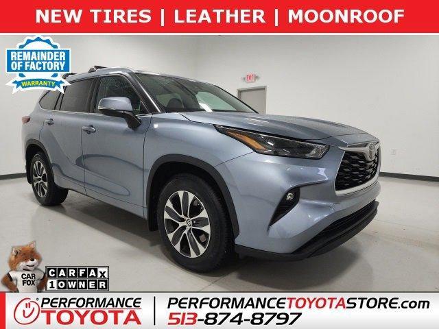 used 2022 Toyota Highlander car, priced at $35,502