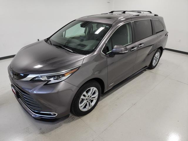 used 2021 Toyota Sienna car, priced at $55,000