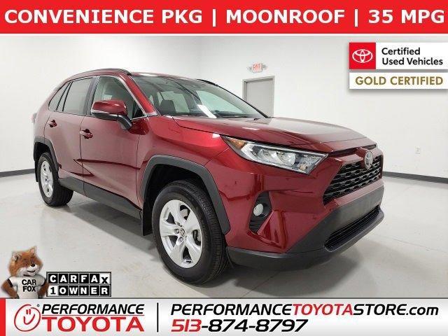 used 2021 Toyota RAV4 car, priced at $28,573