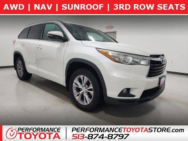 used 2015 Toyota Highlander car, priced at $14,900