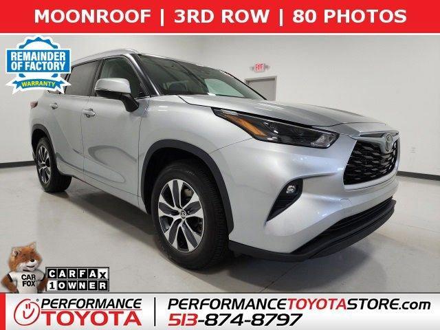 used 2022 Toyota Highlander car, priced at $32,300