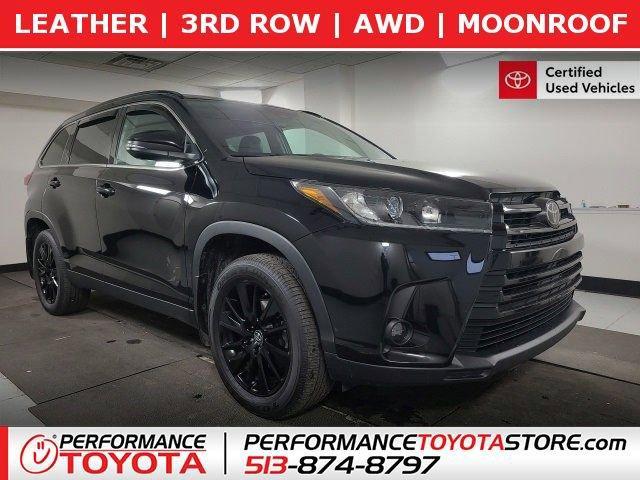 used 2019 Toyota Highlander car, priced at $25,000