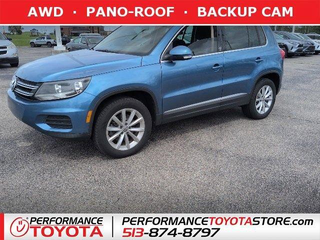 used 2017 Volkswagen Tiguan car, priced at $15,000