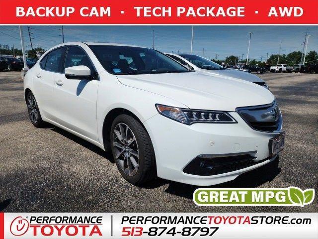 used 2015 Acura TLX car, priced at $17,850