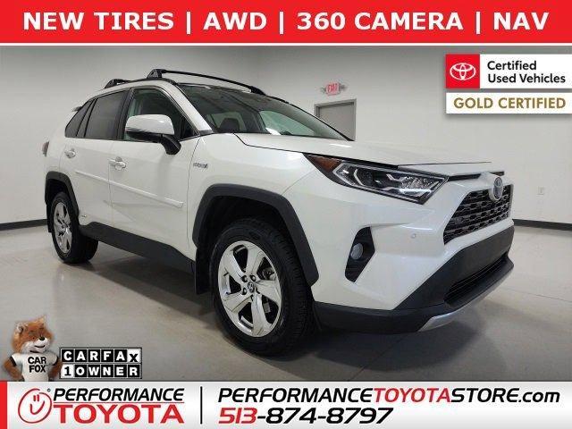 used 2021 Toyota RAV4 Hybrid car, priced at $29,975