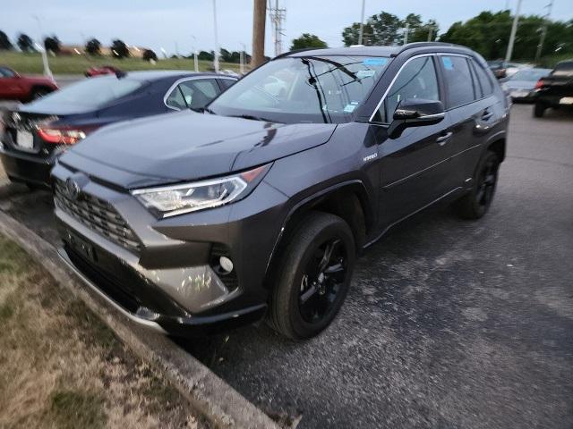 used 2020 Toyota RAV4 Hybrid car, priced at $35,600