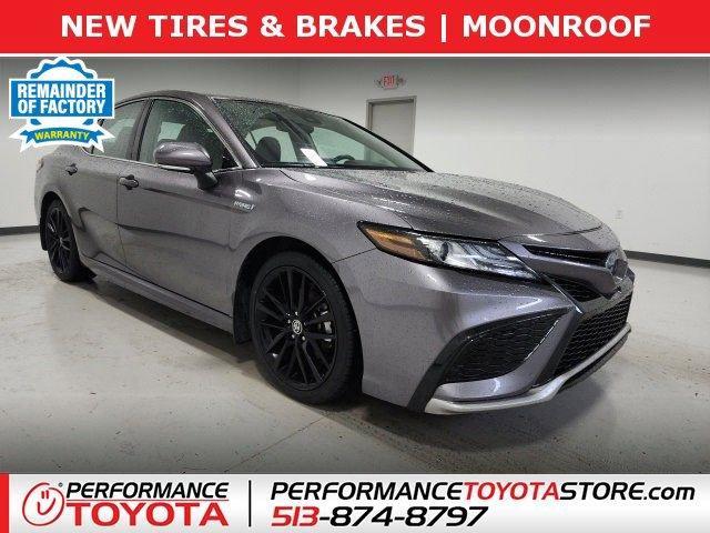 used 2021 Toyota Camry Hybrid car, priced at $29,555
