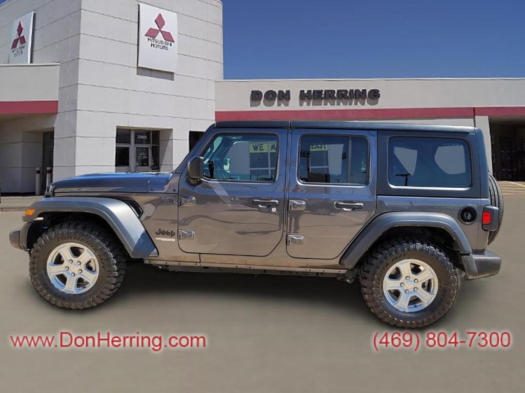 used 2022 Jeep Wrangler Unlimited car, priced at $27,685