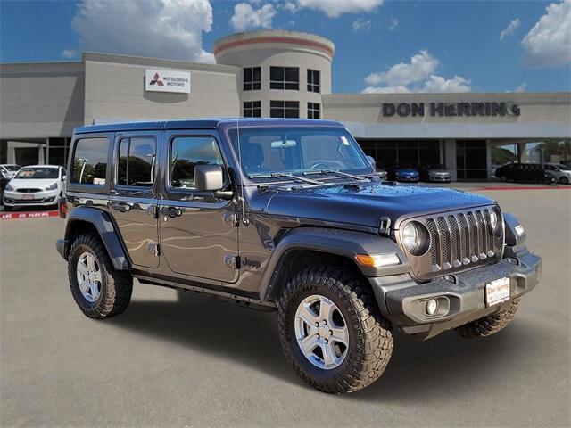 used 2022 Jeep Wrangler Unlimited car, priced at $28,795