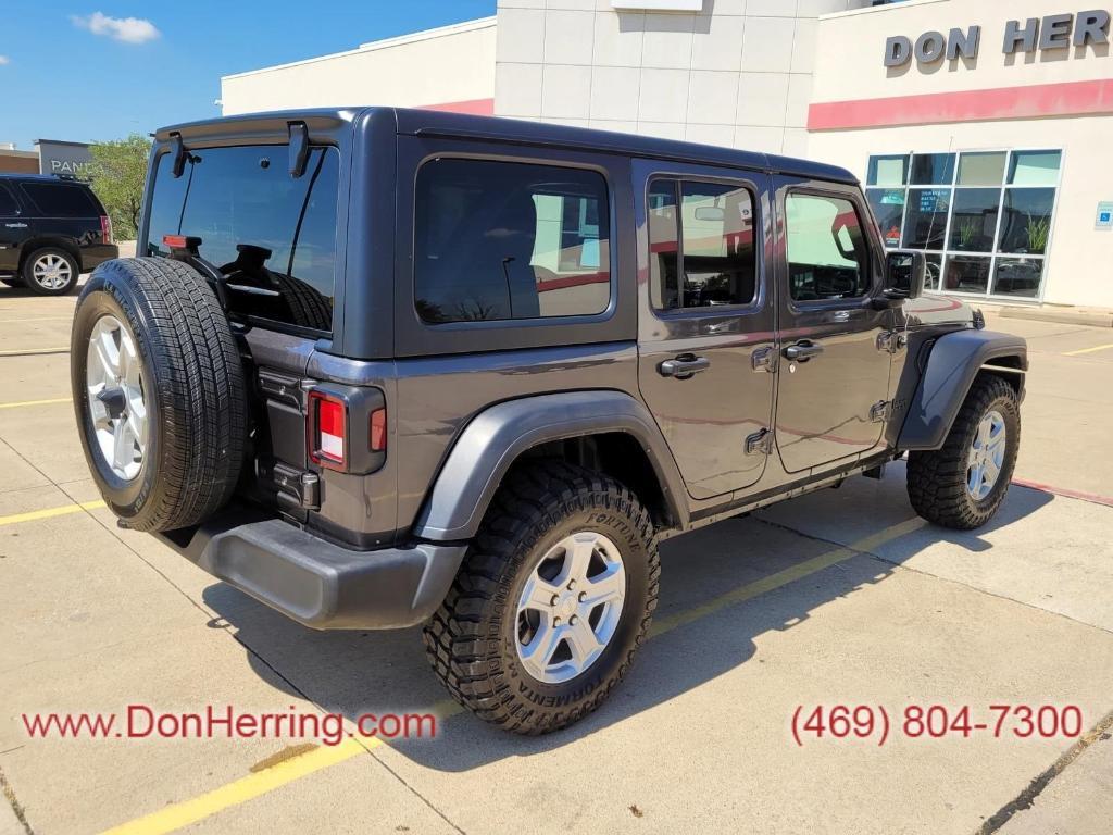 used 2022 Jeep Wrangler Unlimited car, priced at $27,685