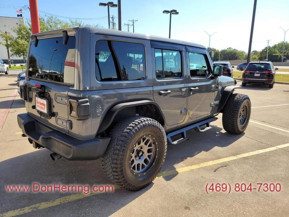 used 2020 Jeep Wrangler Unlimited car, priced at $26,790