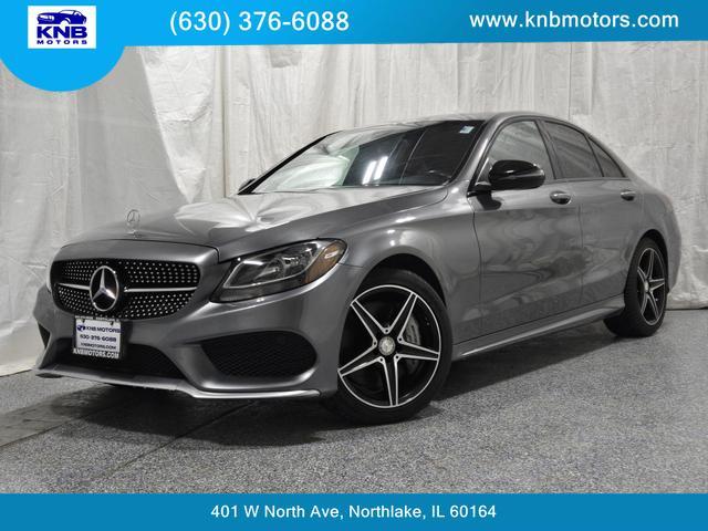 used 2018 Mercedes-Benz AMG C 43 car, priced at $23,999