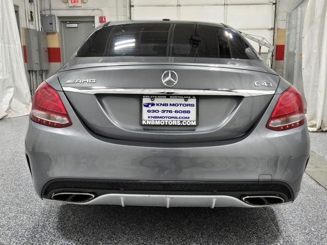 used 2018 Mercedes-Benz AMG C 43 car, priced at $23,999