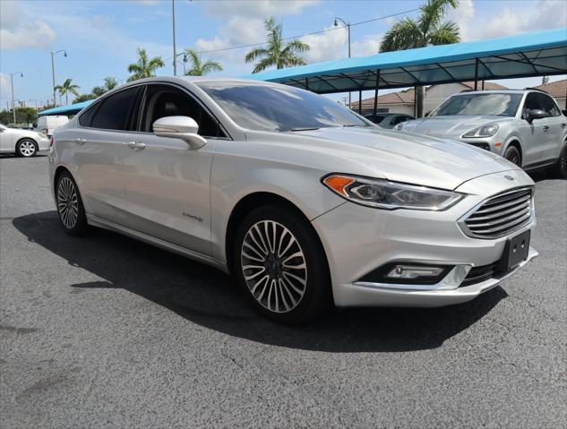 used 2018 Ford Fusion Hybrid car, priced at $9,900