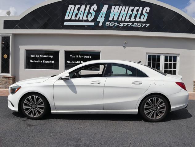 used 2018 Mercedes-Benz CLA 250 car, priced at $21,900