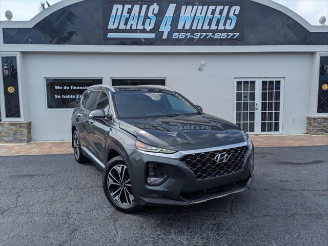 used 2020 Hyundai Santa Fe car, priced at $19,900