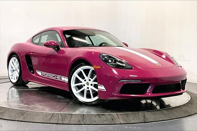 used 2024 Porsche 718 Cayman car, priced at $87,500