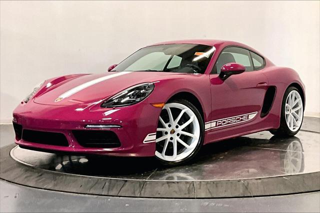 used 2024 Porsche 718 Cayman car, priced at $87,500