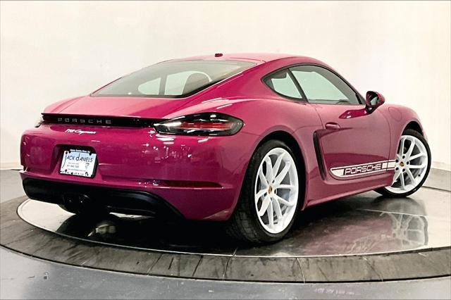 used 2024 Porsche 718 Cayman car, priced at $87,500