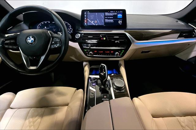 used 2023 BMW 530e car, priced at $42,000