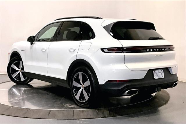 used 2025 Porsche Cayenne E-Hybrid car, priced at $108,900