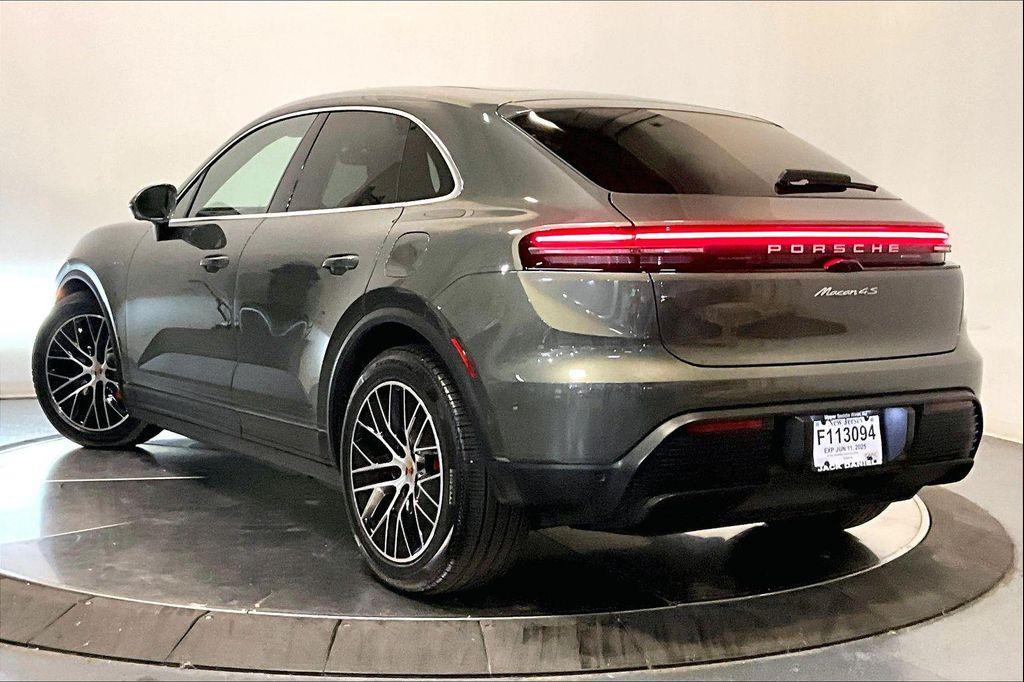 used 2025 Porsche Macan car, priced at $81,120