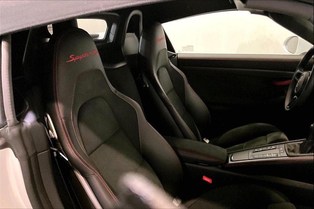 used 2025 Porsche 718 Spyder car, priced at $195,000