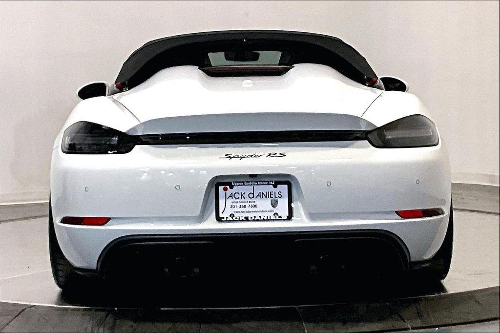 used 2025 Porsche 718 Spyder car, priced at $195,000