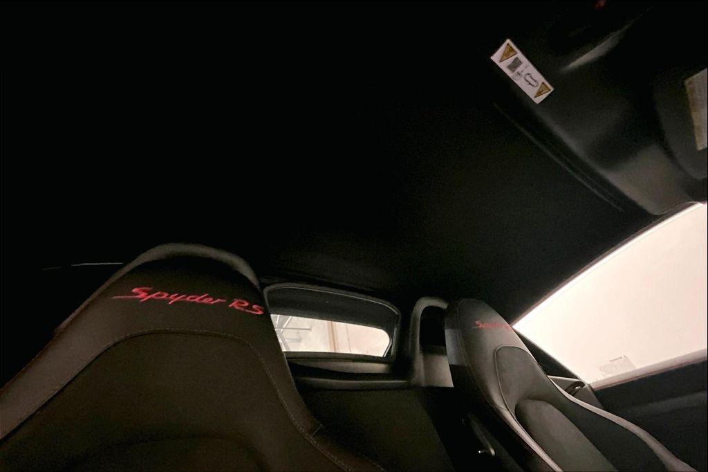 used 2025 Porsche 718 Spyder car, priced at $195,000