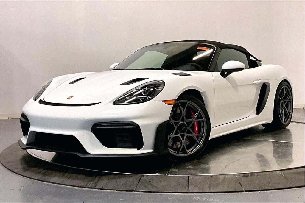 used 2025 Porsche 718 Spyder car, priced at $195,000