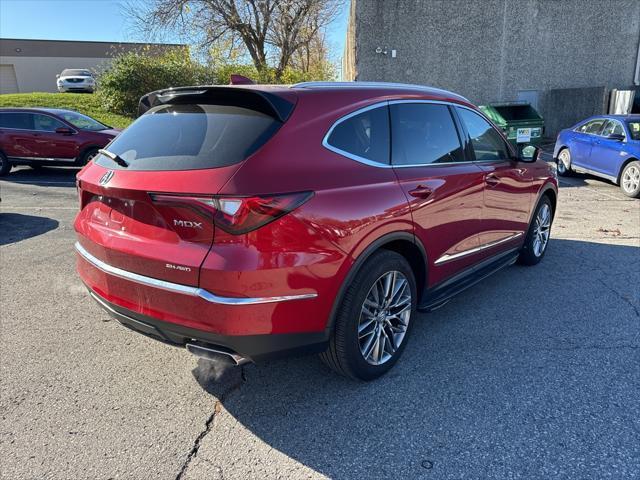 used 2024 Acura MDX car, priced at $58,500