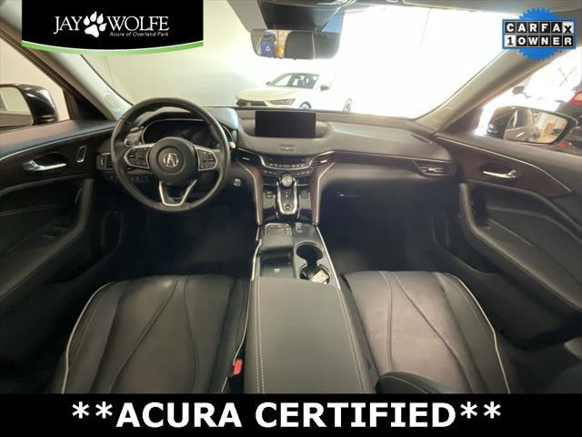 used 2021 Acura TLX car, priced at $28,600