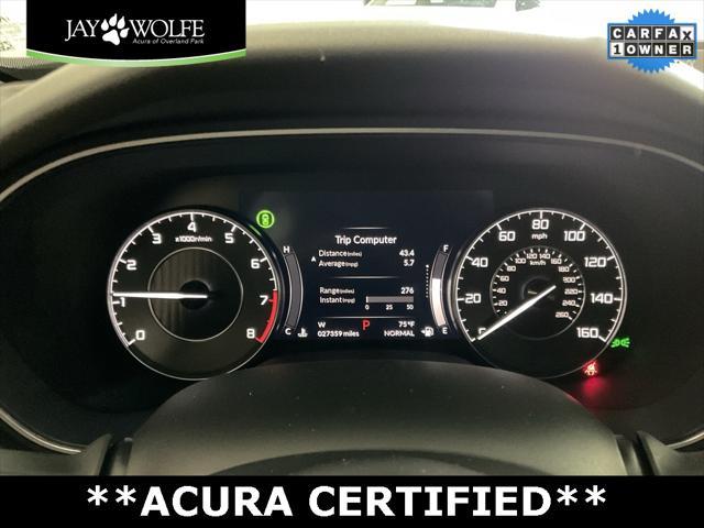 used 2021 Acura TLX car, priced at $28,600