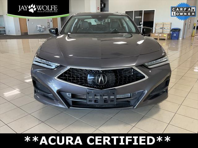 used 2021 Acura TLX car, priced at $28,600