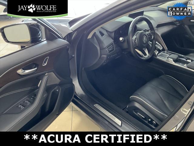 used 2021 Acura TLX car, priced at $28,600