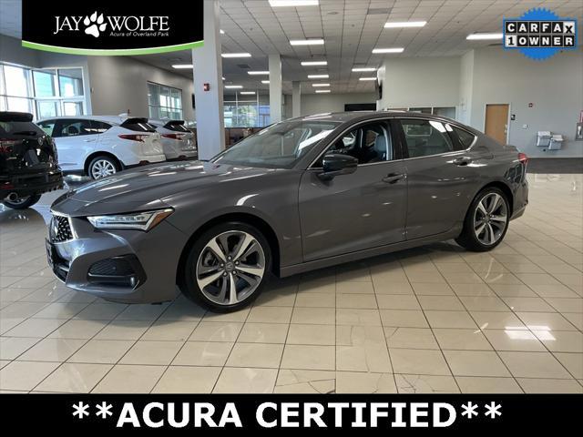 used 2021 Acura TLX car, priced at $28,600