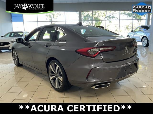 used 2021 Acura TLX car, priced at $28,600