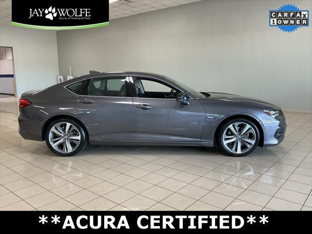 used 2021 Acura TLX car, priced at $28,600