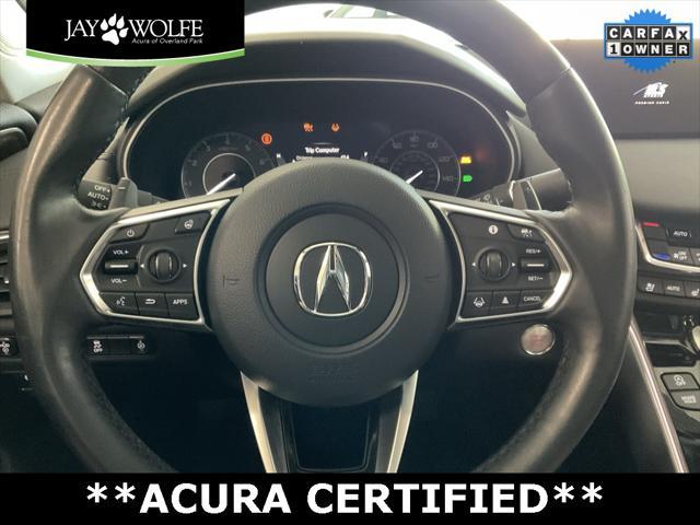 used 2021 Acura TLX car, priced at $28,600