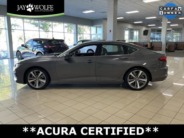 used 2021 Acura TLX car, priced at $28,600