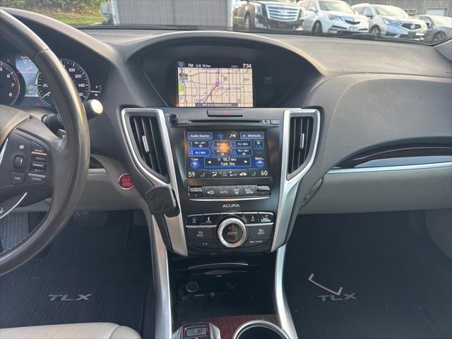 used 2015 Acura TLX car, priced at $21,200