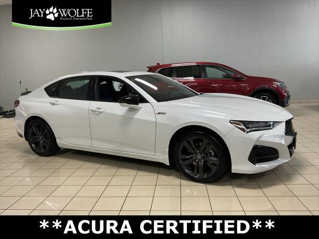 used 2021 Acura TLX car, priced at $28,400